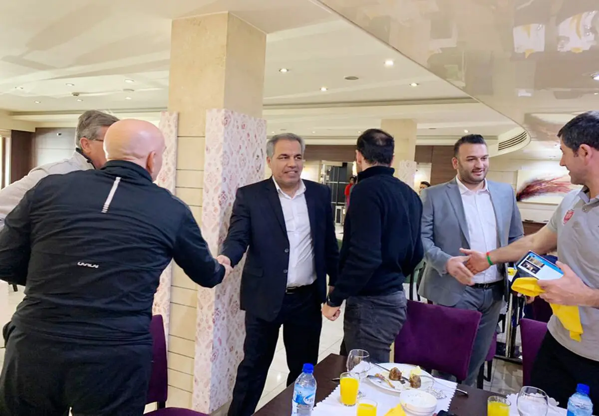 دیدار عرب با پرسپولیسی ها با در هتل اوین