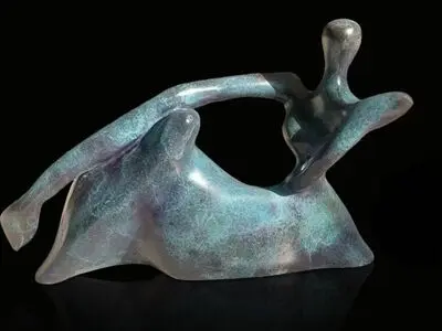 ۵۰ مجسمه آصف ابراهیمی در باغ موزه هنر ایرانی 