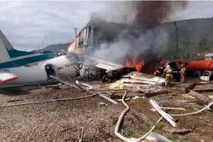 29 کشته در جریان سقوط هواپیمای نظامی روسیه در کریمه