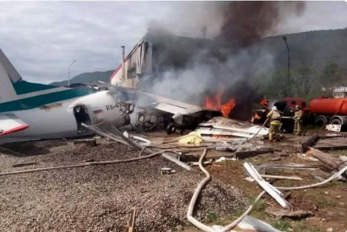 29 کشته در جریان سقوط هواپیمای نظامی روسیه در کریمه