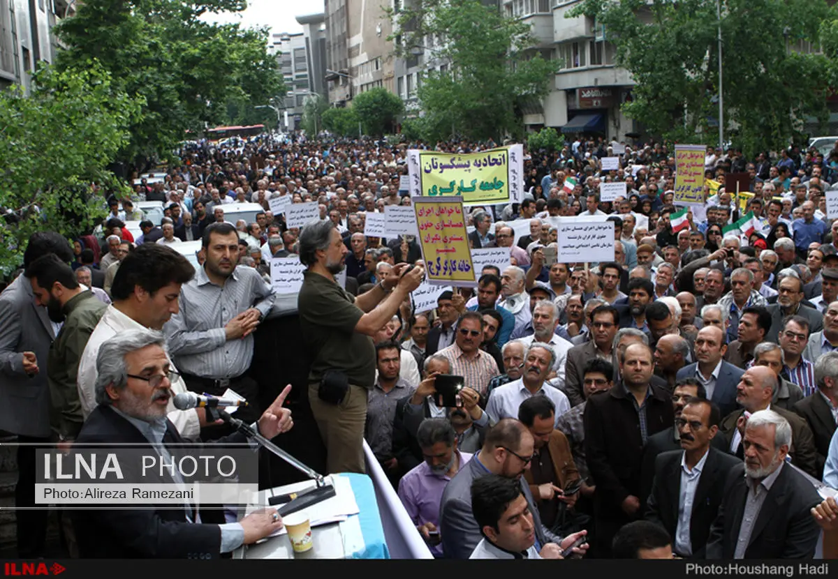 آغاز سخنرانی روز جهانی کارگر در تهران