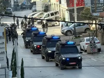 حمله نیروهای اشغالگر به اردوگاه قلندیا در کرانه باختری اشغالی