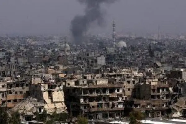 حمله پهپادی رژیم صهیونیستی به حومه حمص
