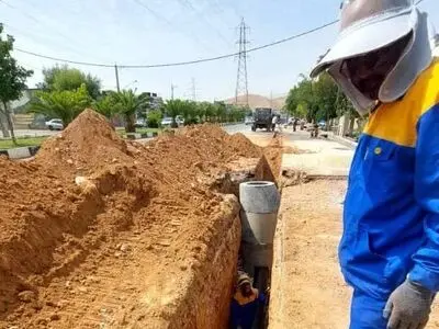 ارتقاء بهداشت عمومی در شهرک سجادیه با اجرای شبکه فاضلاب ۱۳ کیلومتری