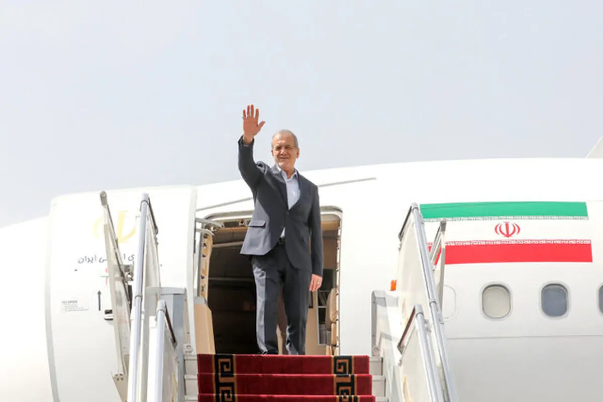 پزشکیان مسقط را به مقصد تهران ترک کرد