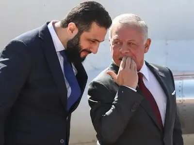 دیدار الجولانی با پادشاه اردن در امان