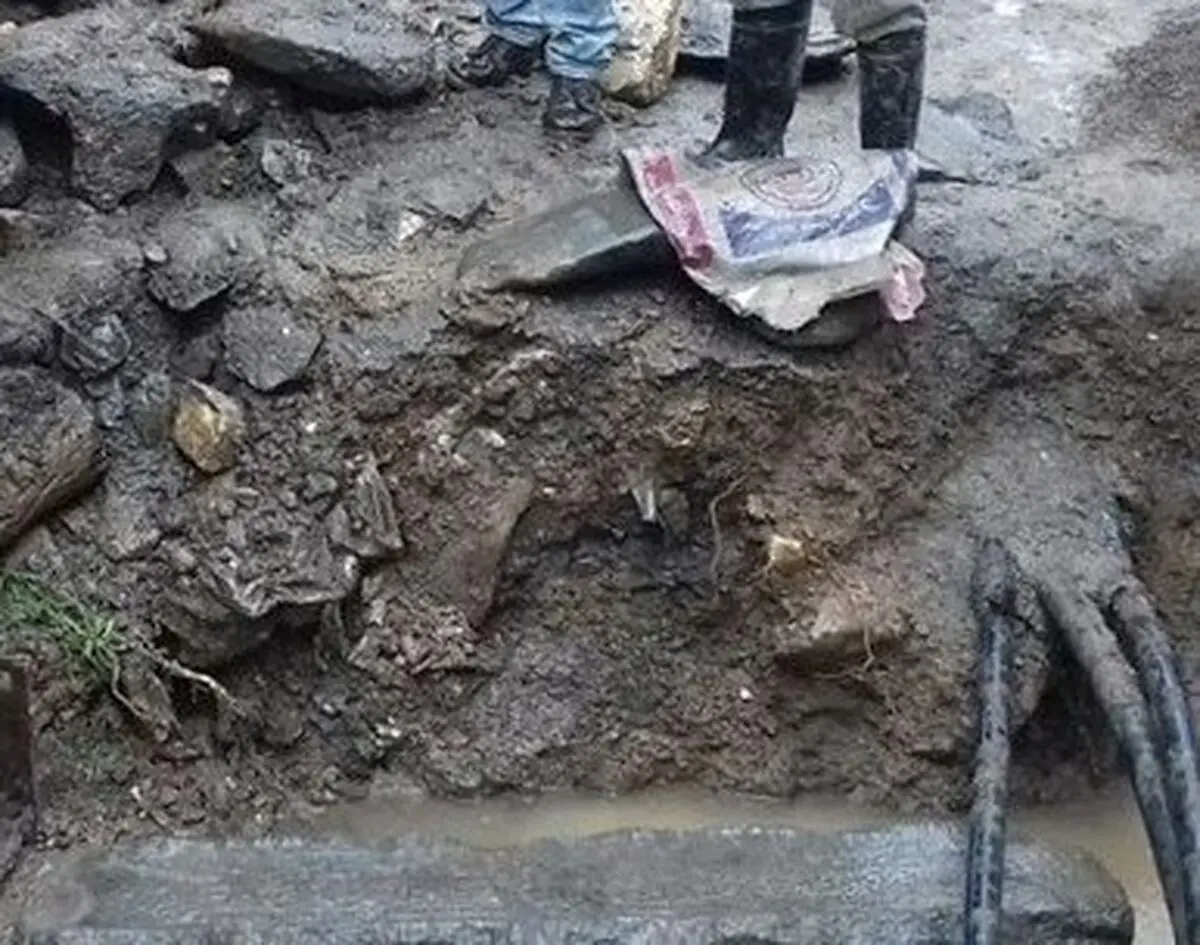 کشف یک گور تاریخی اواخر دوره ایلخانی در ساغریسازان رشت 