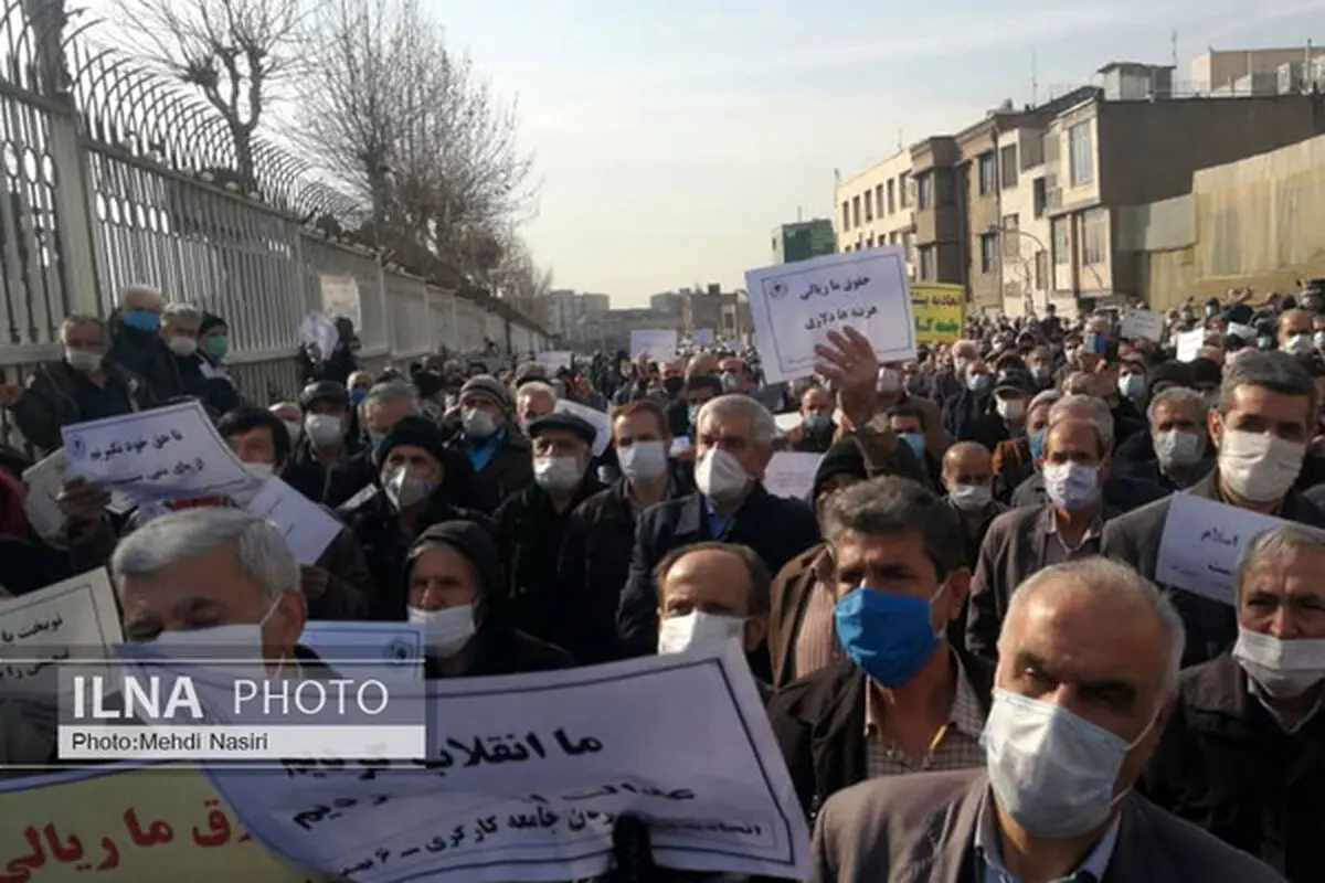تاکید بر مطالبات بازنشستگان تامین اجتماعی اصفهان در یک نشست خبری 