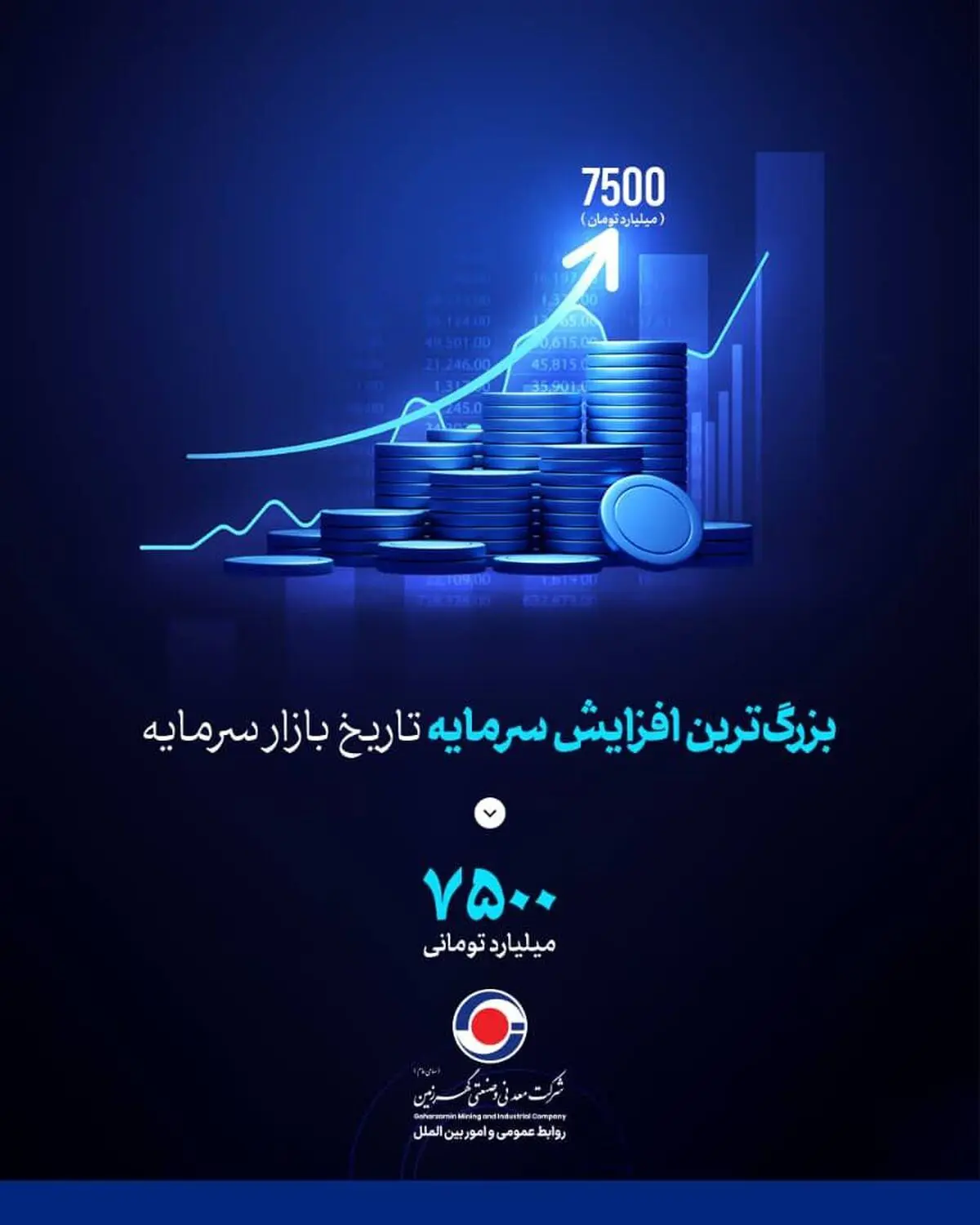 آغاز پذیره‌نویسی ۷۵۰۰ میلیارد تومانی «کگهر»