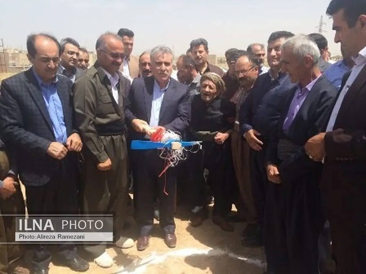 کلنگ‌زنی احداث مدرسه 12 کلاسه خیرساز در شهرستان بوکان