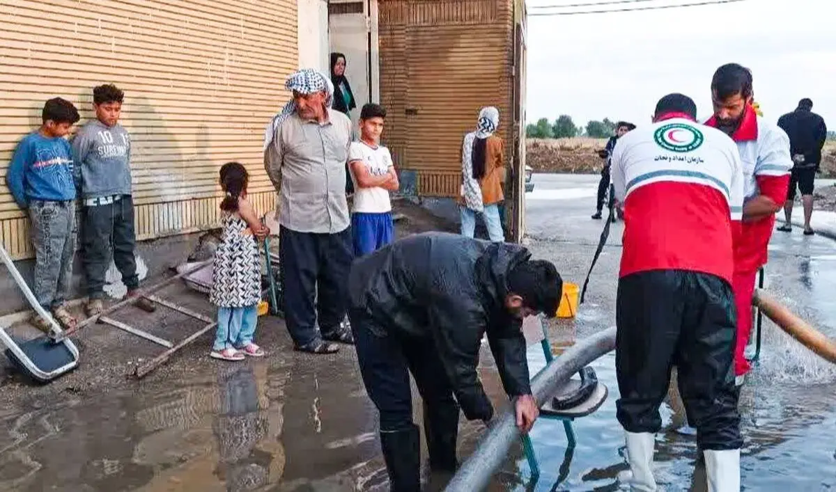 امدادرسانی به بیش از ۵۳۰۰ نفر متأثر از سیل و آبگرفتگی