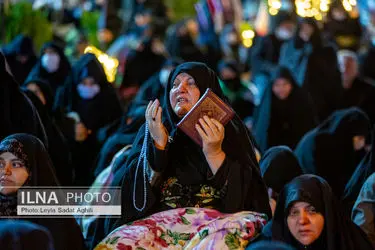 عزاداری اولین شب قدر در جنگ رمضان