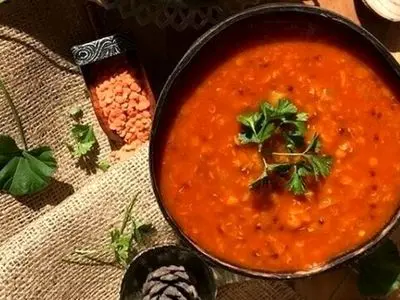  سوپ دال عدس ؛ راحت ، فوری برای روزهای جنگ