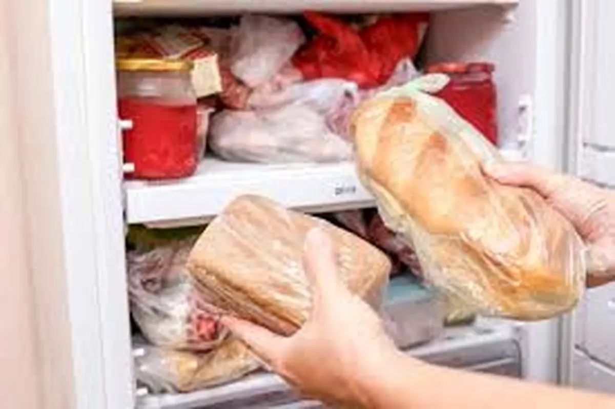 کنترل قند خون با خوردن نان فریز شده