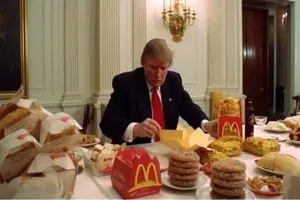مک‌دونالدز، ایران و پاپ… نشست «سوررئال» ترامپ در کاخ سفید