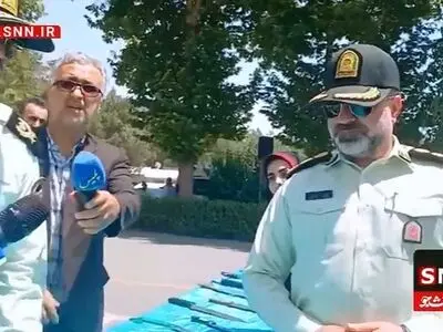 عاملان حمله به یک مغازه عطاری در منطقه کمالشهر کرج دست بسته در برابر قانون + فیلم