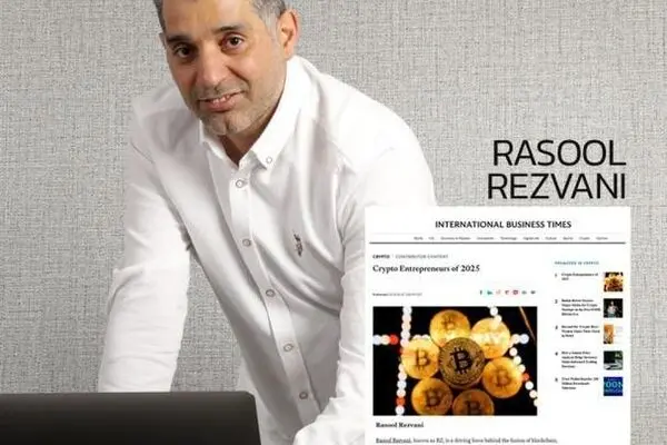 Rasool Rezvani (RZ) Named Among The Most Influential Crypto Figures Of 2025