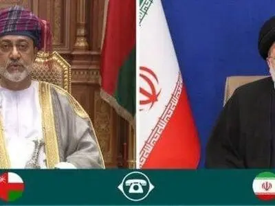 مباحثات هاتفیة بین رئیسي وسلطان عمان