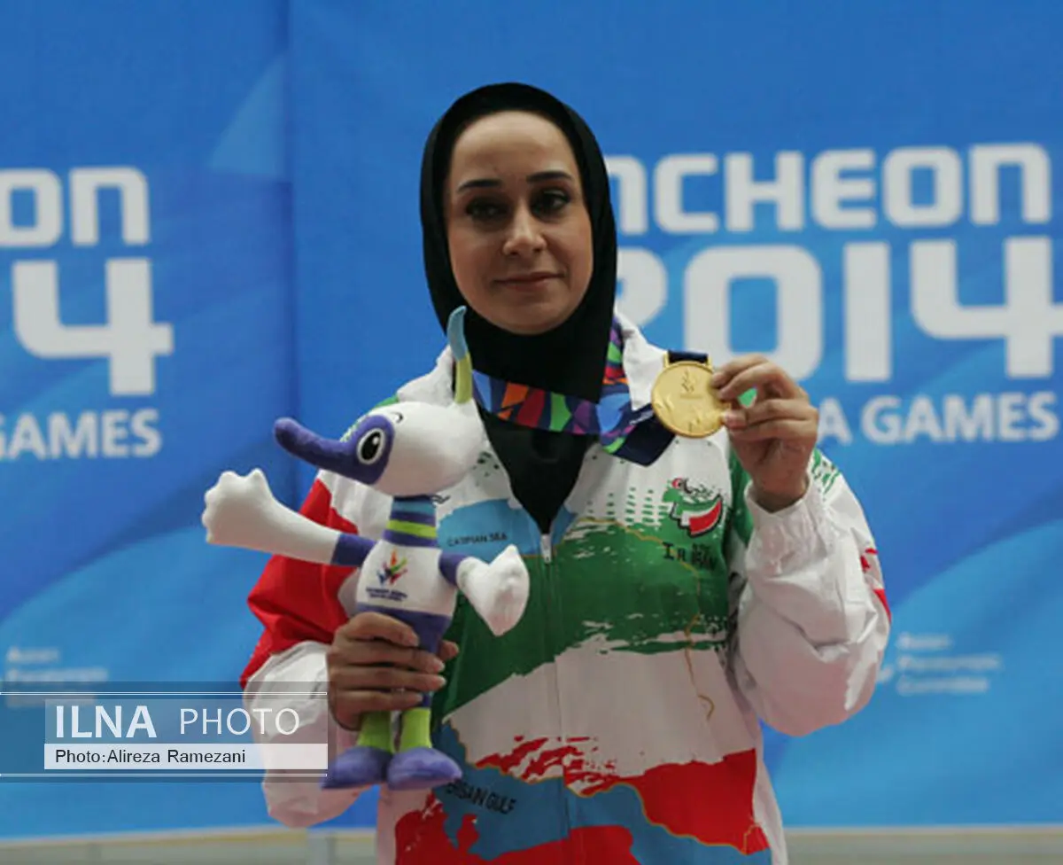 ساره جوانمردی بر سکوی نخست تپانچه خفیف انفرادی ایستاد