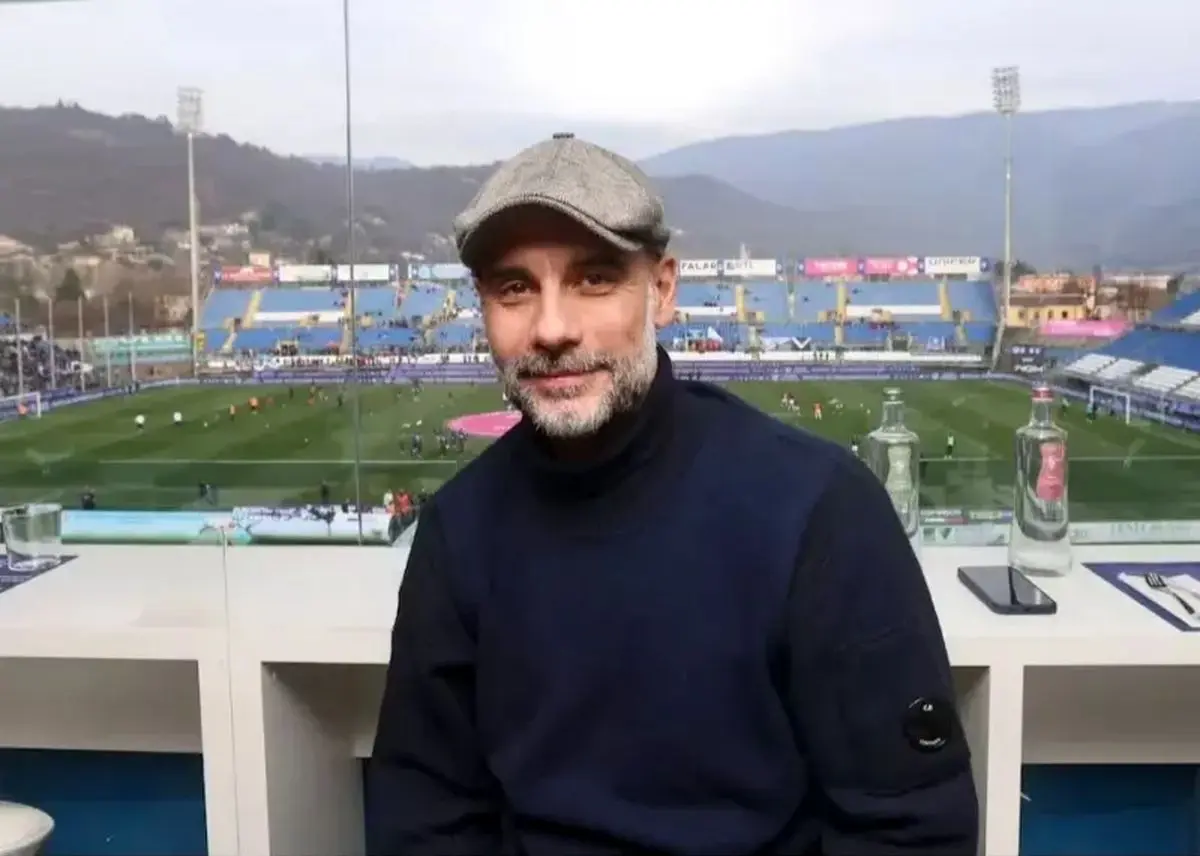 گواردیولا حتی در روز تعطیل هم فوتبال را فراموش نمی‌کند