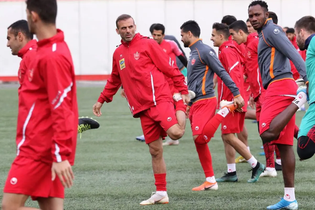 گزارش آخرین تمرین پرسپولیس پیش از بازی با شهرخودرو