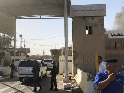 اندلاع حریق بمخازن مفوضیة الانتخابات فی بغداد