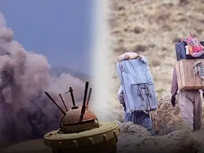 قطع پای کولبر ۴۰ ساله بر اثر انفجار مین در مرز نوسود
