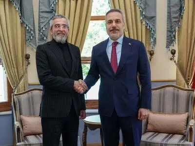 دیدار هاکان فیدان با علی باقری در استانبول