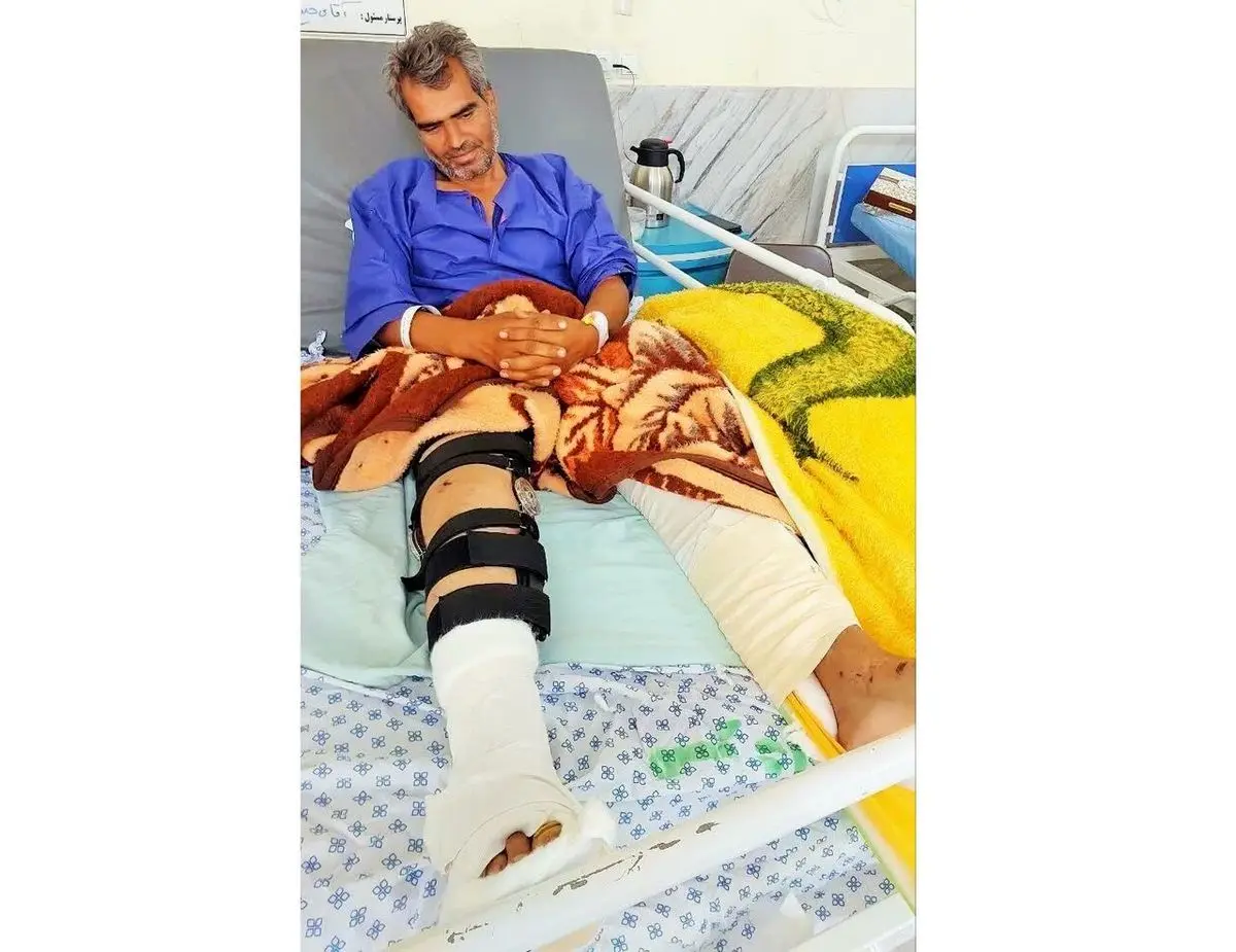 مصدومیت یک جنگلبان خراسان رضوی در حین آب‌رسانی به حیوانات