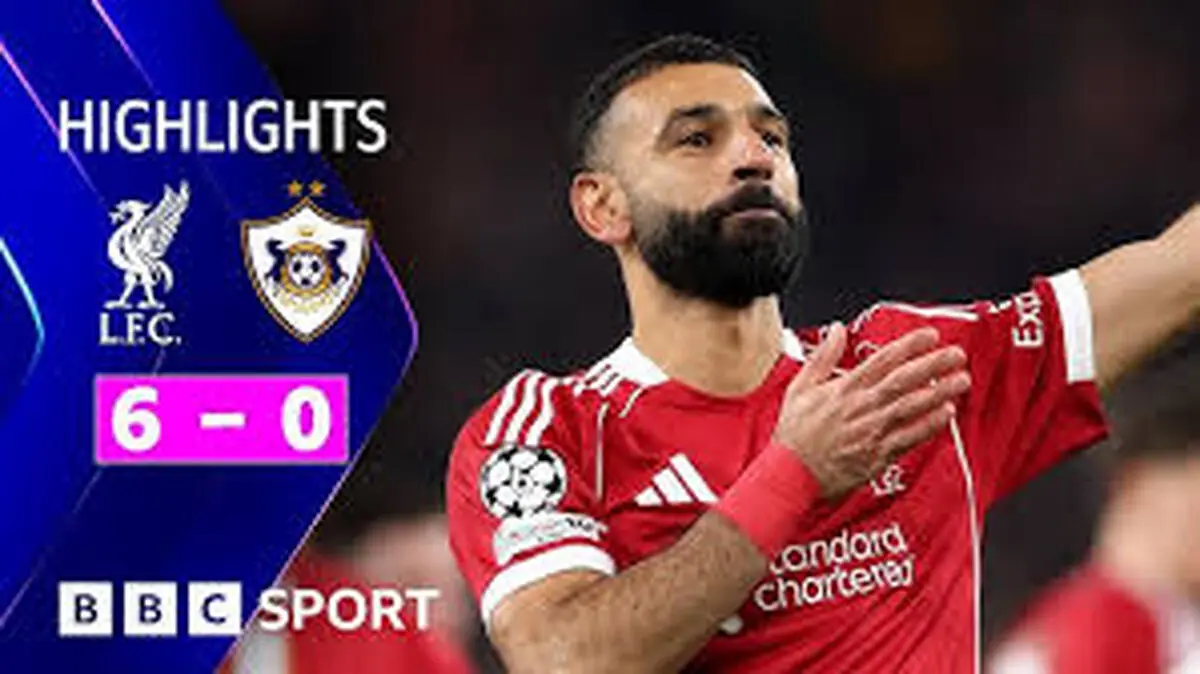 ویدئو: خلاصه بازی لیورپول 6-0 قره باغ