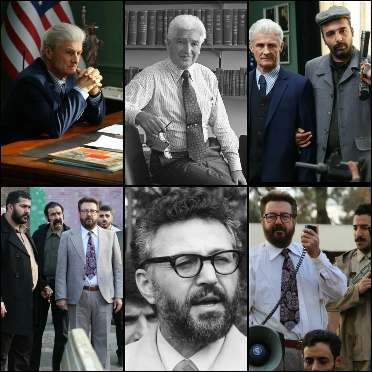 ​رونمایی از گریم ابراهیم یزدی و ویلیام سالیوان در سریال «روزهای ابدی» 