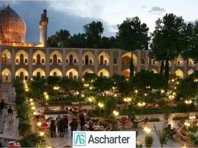 سفر به هتل شاه عباسی اصفهان زیباترین هتل خاورمیانه با خرید بلیط چارتر