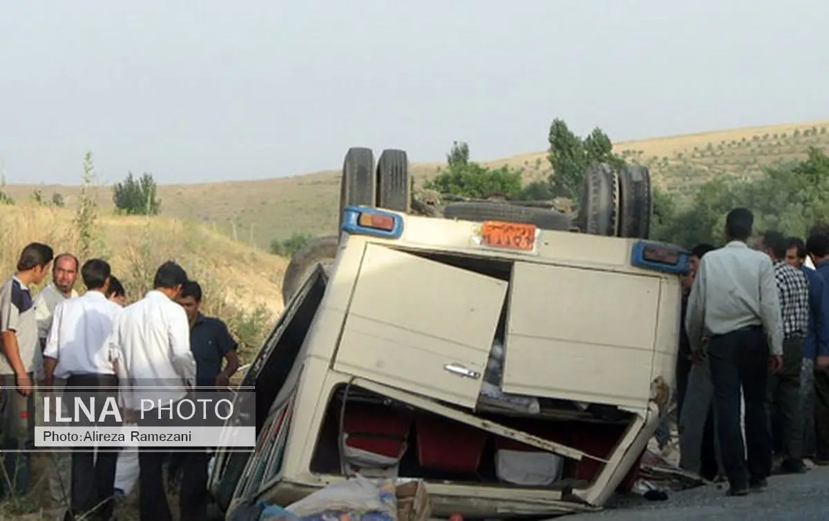 سقوط مینی‌بوس زائران کربلا به دره/تعداد کشته ها به ۵ نفر رسید