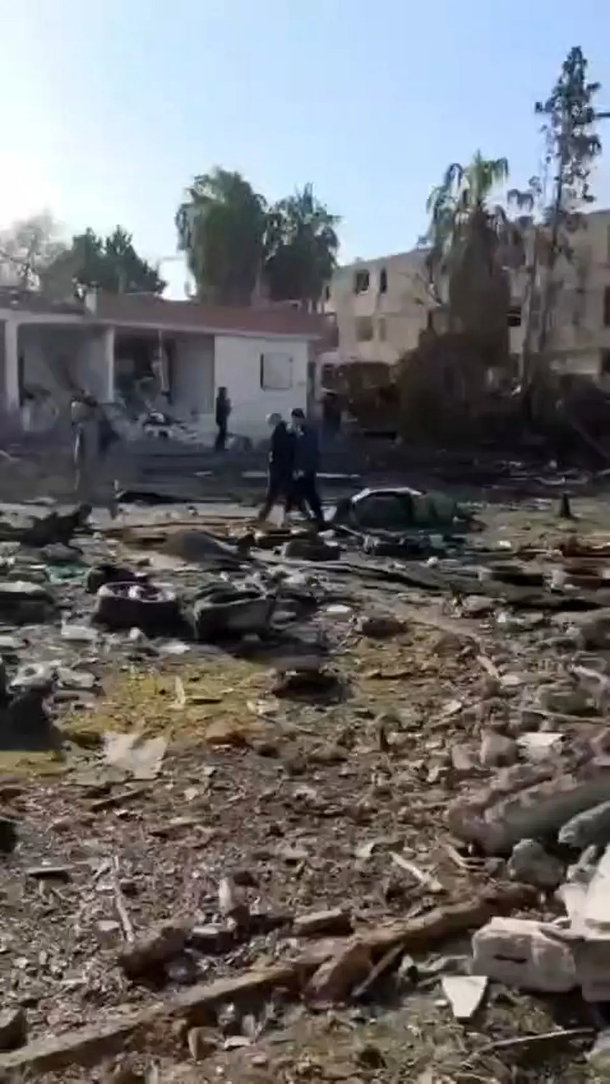 دیمونا، صبح امروز پس از حملات سهمگین ایران + فیلم