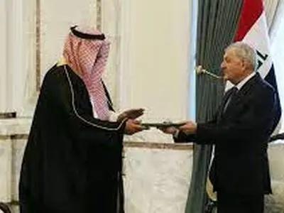 دعوت پادشاه عربستان از رئیس‌جمهوری عراق برای شرکت در اجلاس عربی- چینی