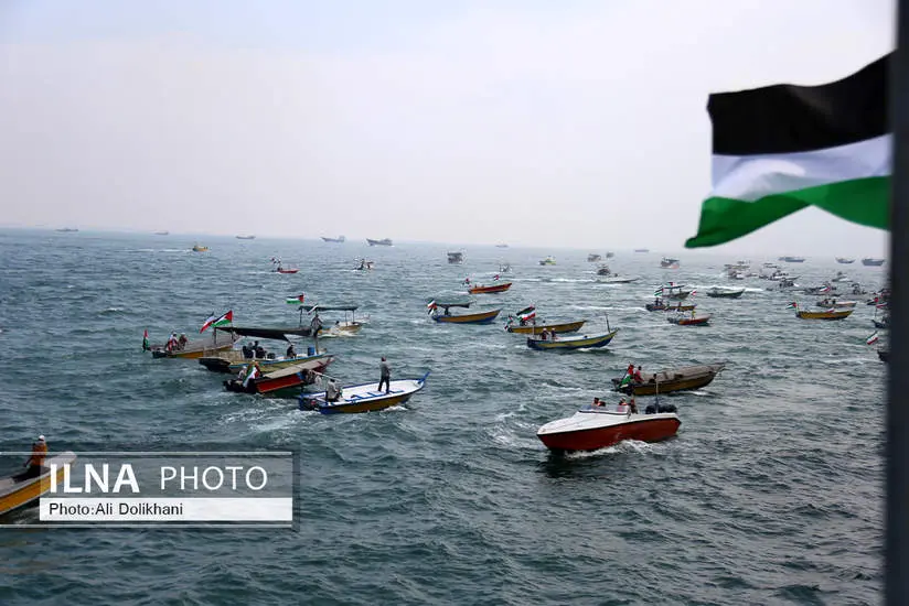 رزمایش دریایی حمایت از مردم غزه - 11