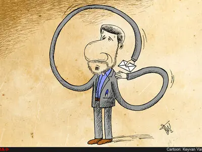 نامه نگاری های احمدی نژاد