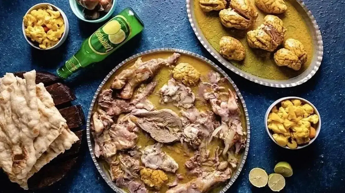 طرز تهیه کله پاچه برای صبحانه جمعه 