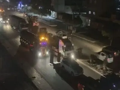 ورود ۴۵ کامیون نظامی آمریکایی به خاک سوریه