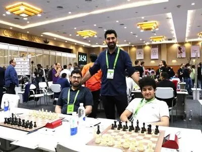 پیروزی تیم ملی شطرنج آقایان ایران در دور پنجم المپیاد جهانی شطرنج