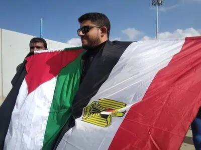 تجمع مصری‌ها در مخالفت با کوچ اجباری ساکنان غزه
