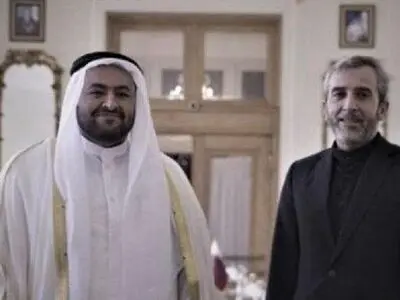باقري ونظیره القطري یبحثان آخر المستجدات الاقلیمیة والدولیة
