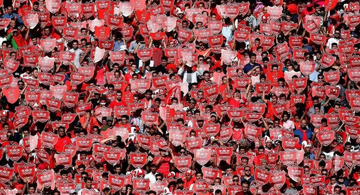 هواداران پرسپولیس سوژه جدید AFC+عکس