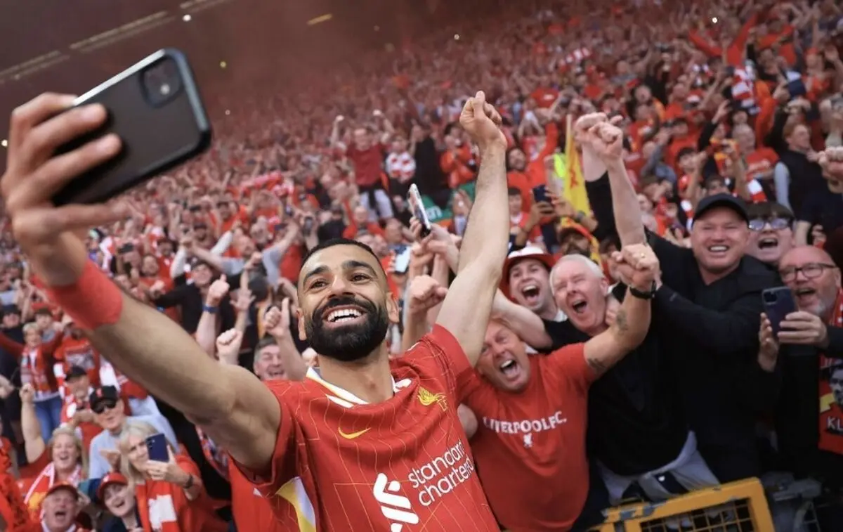 شادی گل‌ جالب محمد صلاح شگرد تبلیغاتی بوده است!