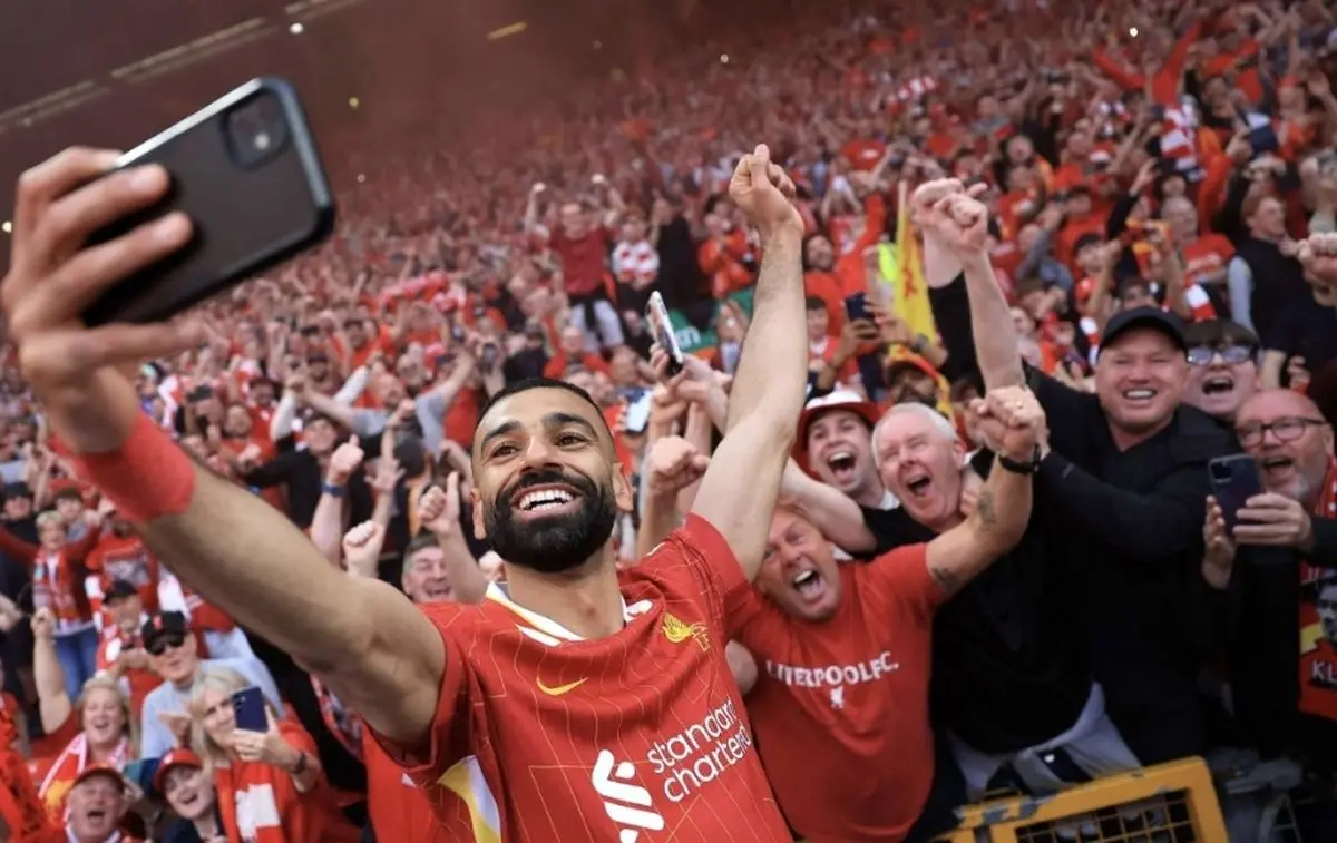 شادی گل جالب محمد صلاح شگرد تبلیغاتی بوده است!