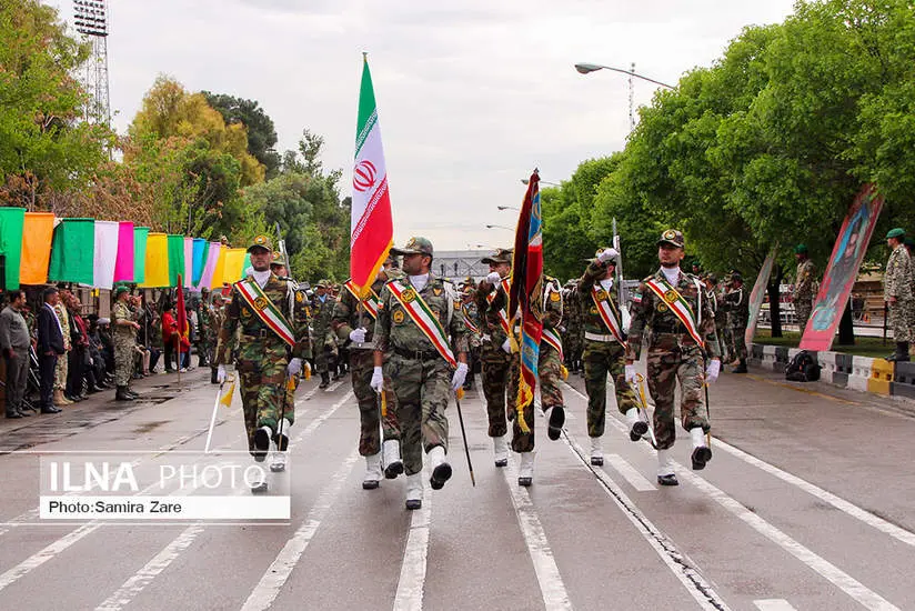رژه روز ارتش – شیراز