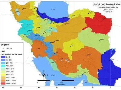 خطرناک‌ترین استان‌های ایران در میزان «فرونشست»
