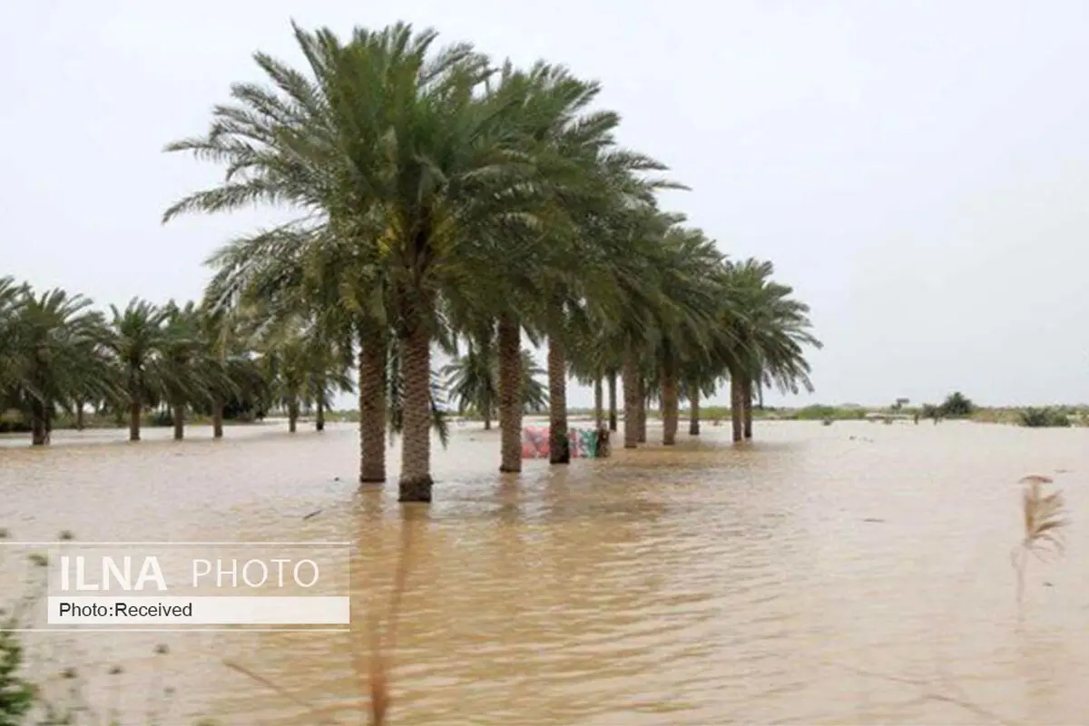 قطع شدن راه‌های 23 روستای جنوب کرمان به دلیل سیل و طوفان