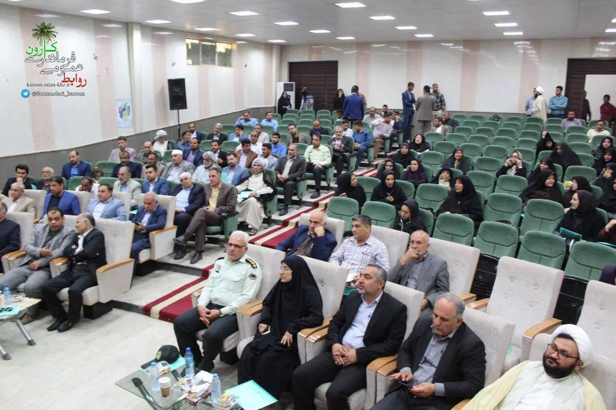 برگزاری مراسم تجلیل از خیرین مدرسه‌ساز شهرستان کارون 