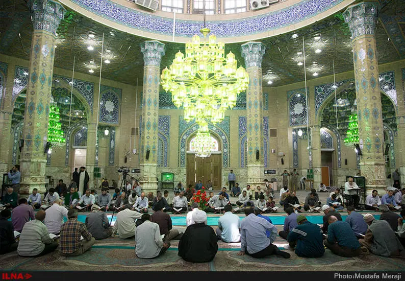 آئین جزء خوانی در مسجد مقدس جمکران، ماه رمضان